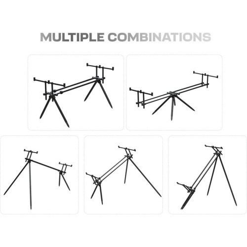ZFISH Rod Pod RodMaster 4 rods