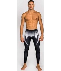 Компрессионные леггинсы Venum No Gi, чёрно-белые