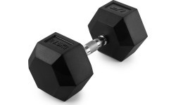 HEX gumijota čuguna hantele, 27,5 kg - UpForm