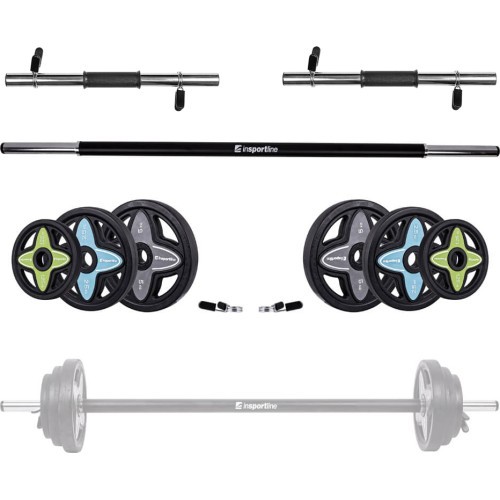 Stieņa komplekts inSPORTline Pumpstar Plus 2 – 20 kg