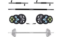 Stieņa komplekts inSPORTline Pumpstar Plus 2 – 20 kg
