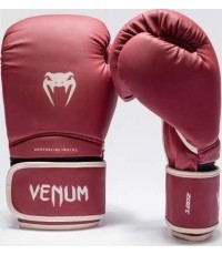 Боксерские перчатки Venum Contender 1.5 - бордовый/песочный