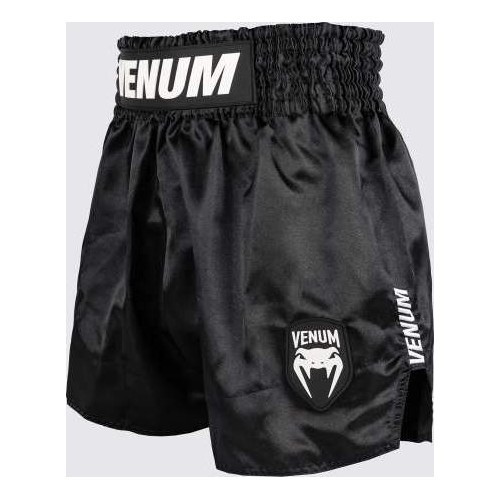 Venum Classic Evo Muay Thai Shorts - Black/White