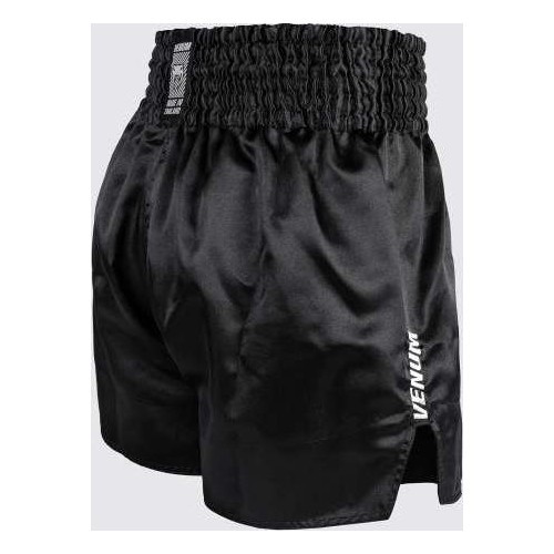 Venum Classic Evo Muay Thai šorti, melni/balti