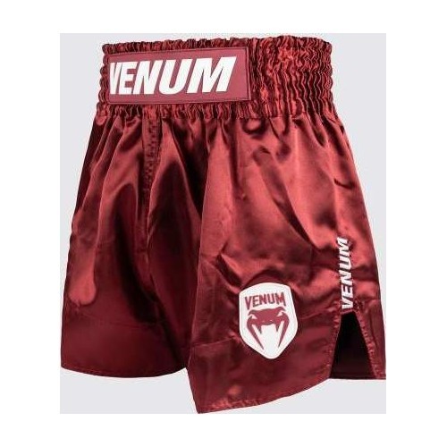 Venum Classic Evo Muay Thai Shorts - Burgundy