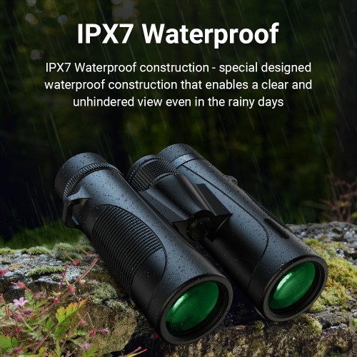 Ūdensizturīgs binoklis Apexel 10x42