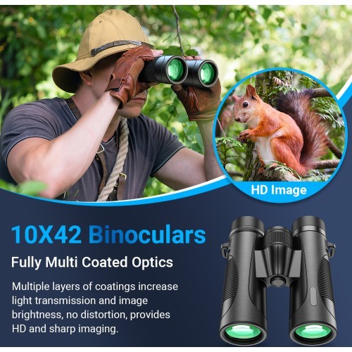 10x42 Waterproof Binoculars Apexel