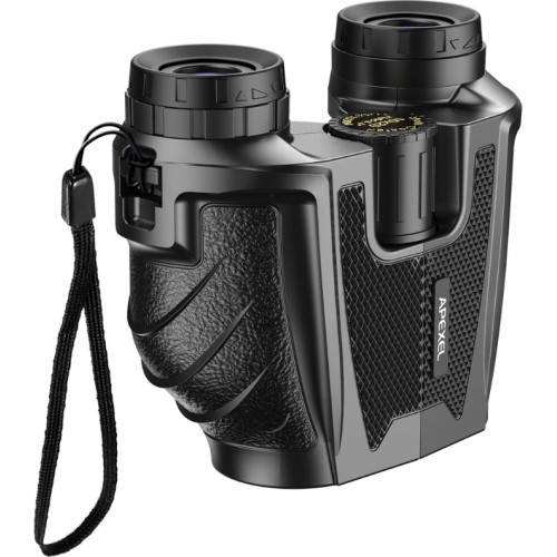 Binoklis Apexel 10x25