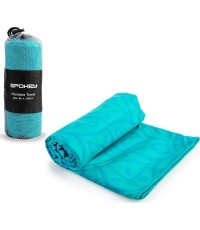 Полотенце 80x160 см голубое Spokey MANDALA TOWEL