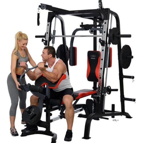Daudzfunkcionāls trenažieris HMS Atlas X2 Smith Machine