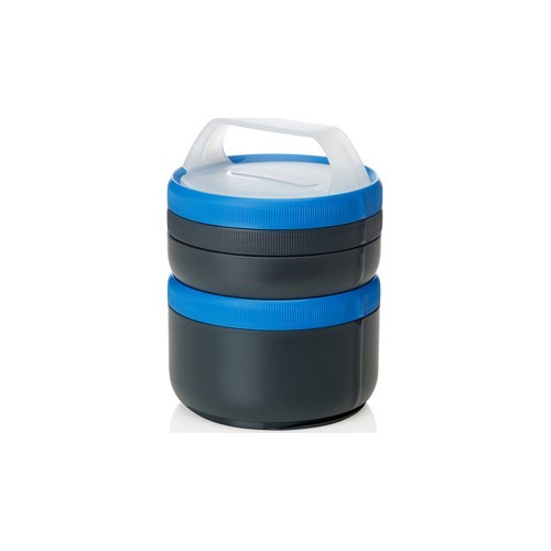 Humangear Stax pārtikas kārba, pelēka