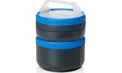 Humangear Stax pārtikas kārba, pelēka