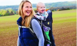 Bērnu pārnēsātājs LittleLife Cross Country S4, pelēks