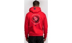 Venum x Mike Tyson Tiger Hoodie - Intense Red/Deep Black