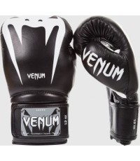 Venum Giant 3.0 boksa cimdi - Nappa āda - melni