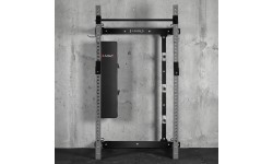 WALL-MOUNTED SLIDING POWER RACK WITH BENCH KLT34 GREY HMS FITNESS
