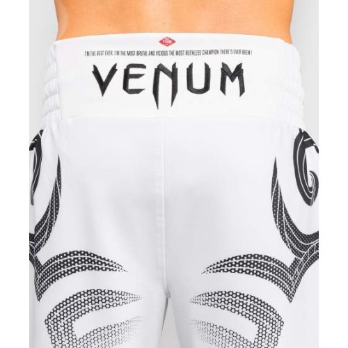 Venum x Mike Tyson Tiger boksa šorti, balti/melni