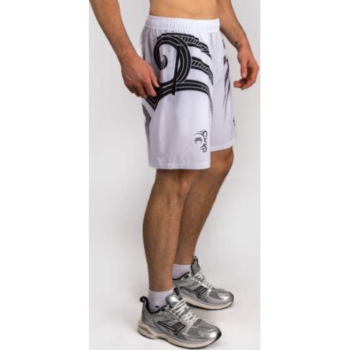 Venum x Mike Tyson Tiger treniņu šorti – Optical White/Deep Black