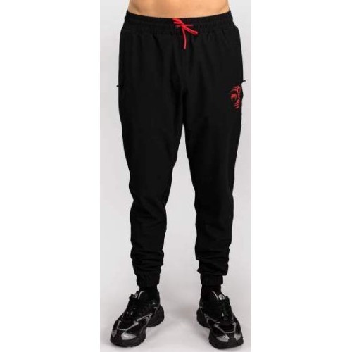 Venum x Mike Tyson Tiger Joggers - Deep Black/Intense Red