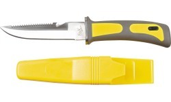 Diving Knife FoxOutdoor - Yellow-Black