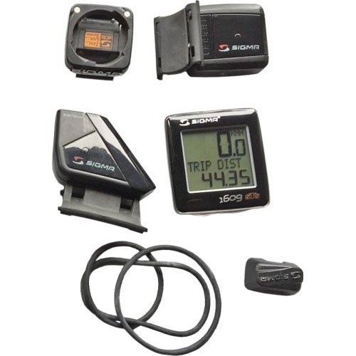 Velodators Sigma BC 1609 STS Cadence, bezvadu, 16 funkcijas (melns/sudrabs)
