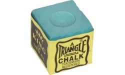 Бильярдный мел Triangle, зелёный, 12 шт.