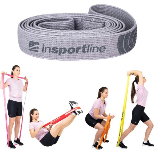 Resistance Band inSPORTline Rand XX Strong - Grey