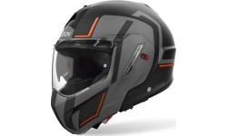 Flip-Up Motorcycle Helmet AIROH MATHISSE 2 Genius P/J Matte Orange