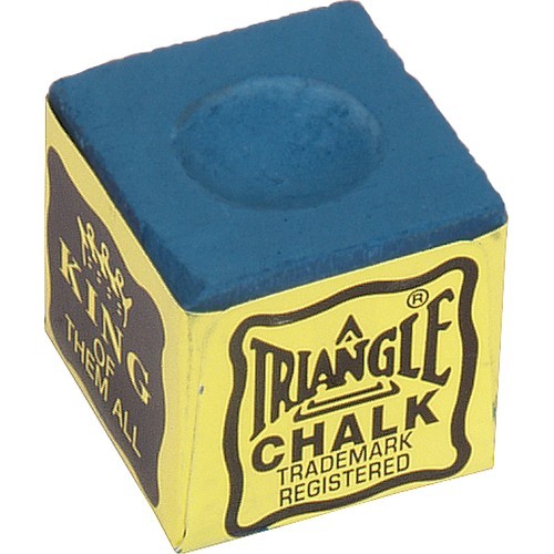 Triangle biljarda krīts, zils, 144 gab.