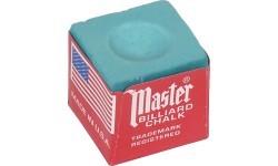 Бильярдный мел Master, зелёный, 144 шт.