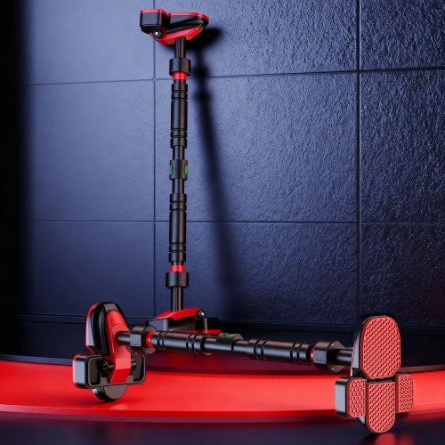DOORWAY PULL-UP BAR WITH QUADRUPLE SUPPORT AND COUNTER DD501 HMS