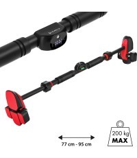 Durvju pievilkšanās stieņi ar četrkāršu atbalstu un pretsvaru DD500 HMS