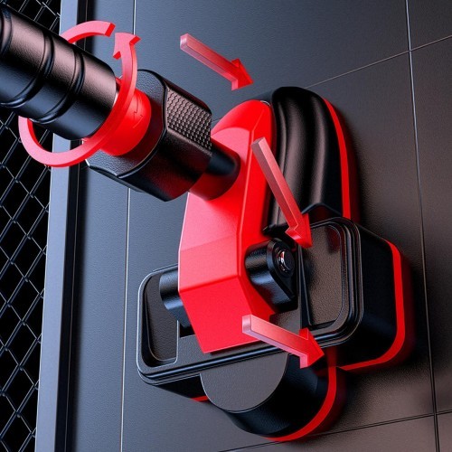DOORWAY PULL-UP BAR WITH QUADRUPLE SUPPORT AND COUNTER DD500 HMS