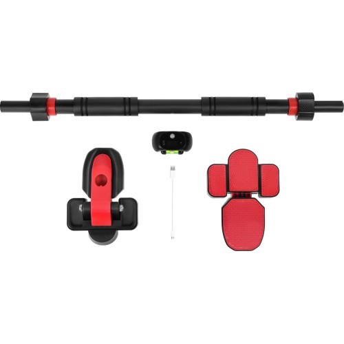 DOORWAY PULL-UP BAR WITH QUADRUPLE SUPPORT AND COUNTER DD500 HMS