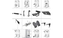 CYKLOP 4 SMITH MACHINE SEMI COMERCIAL HMS