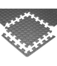 inSPORTline Famkin puzles paklājs (12 flīzes, 18 malas) - Grey