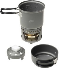 Kempinga piederumu komplekts ar divām plītīm Esbit ES1104