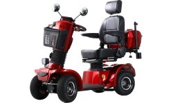 Četrriteņu elektriskais mobilitātes skūteris inSPORTline Thodor - Sarkans