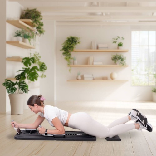 Pilates Reformer inSPORTline Trancer Basic - Black