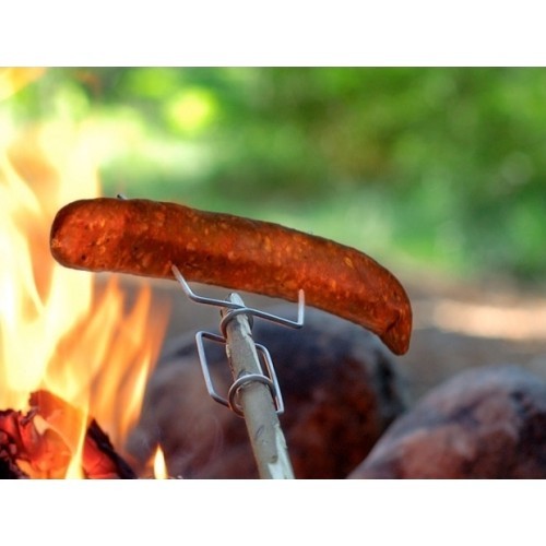 Cooking Fork Light My Fire Grandpa's FireFork Bio, Green and Pink