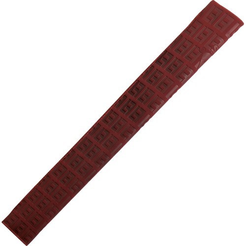 Biljarda kija rokturis IBS Super Grip Velvet Rectangle, sarkans, 30 cm