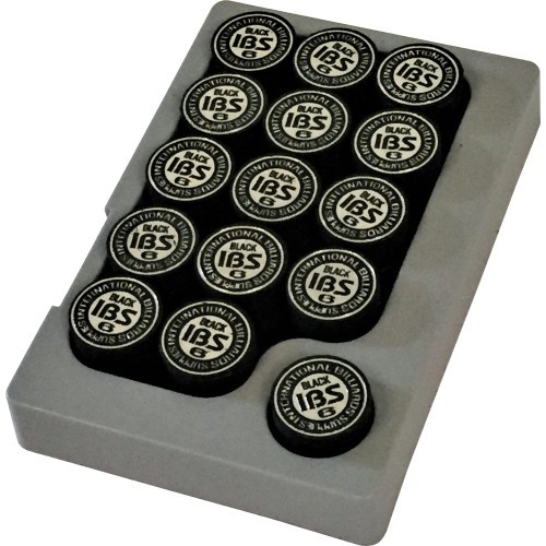 IBS kija uzgalis 14 mm, melns, 30 gab.