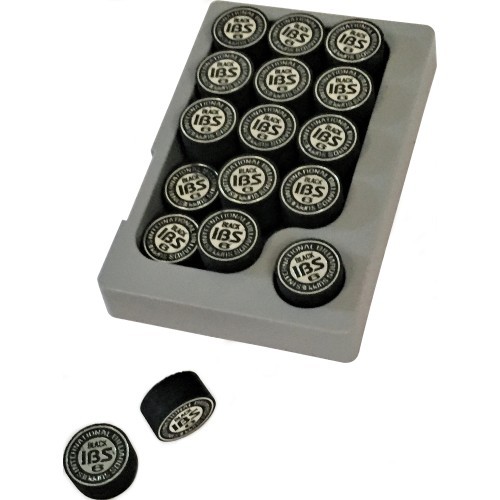IBS kija uzgalis 14 mm, melns, 30 gab.