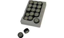 IBS kija uzgalis 14 mm, melns, 30 gab.