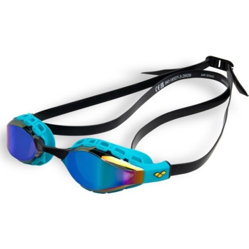 Peldbrilles Air Sonic Mirror Emerald-Peacock