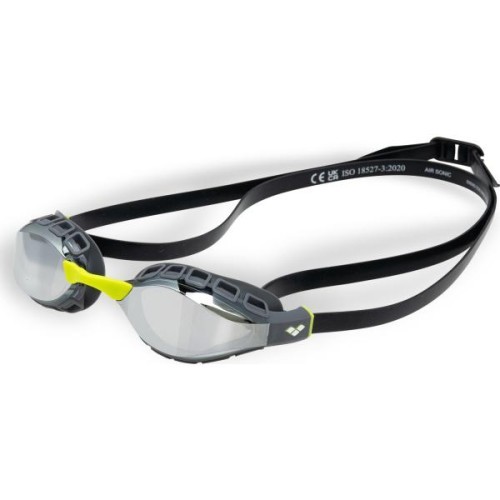 Peldēšanas brilles Air Sonic Mirror, sudrabaini antracīta