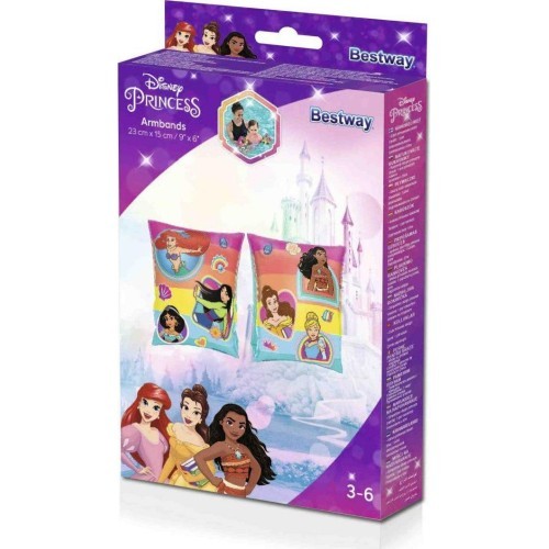 Нарукавники для плавания Bestway Princess, 3-6 лет