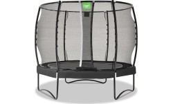 Батут EXIT Allure Premium ø305 см с защитной сеткой, чёрный
