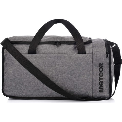 Sporta soma Meteor Odyn, 40 l - Melni pelēks