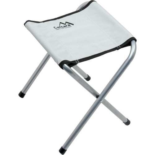 Foldable Camping Table + 4x Chairs Cattara Double - Gray